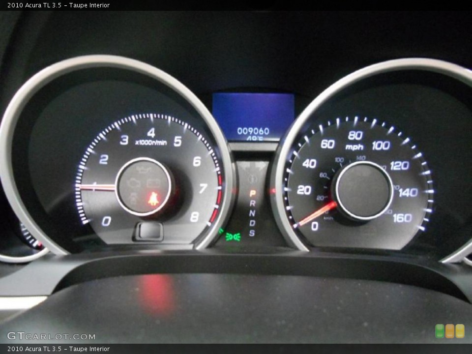 Taupe Interior Gauges for the 2010 Acura TL 3.5 #40192551