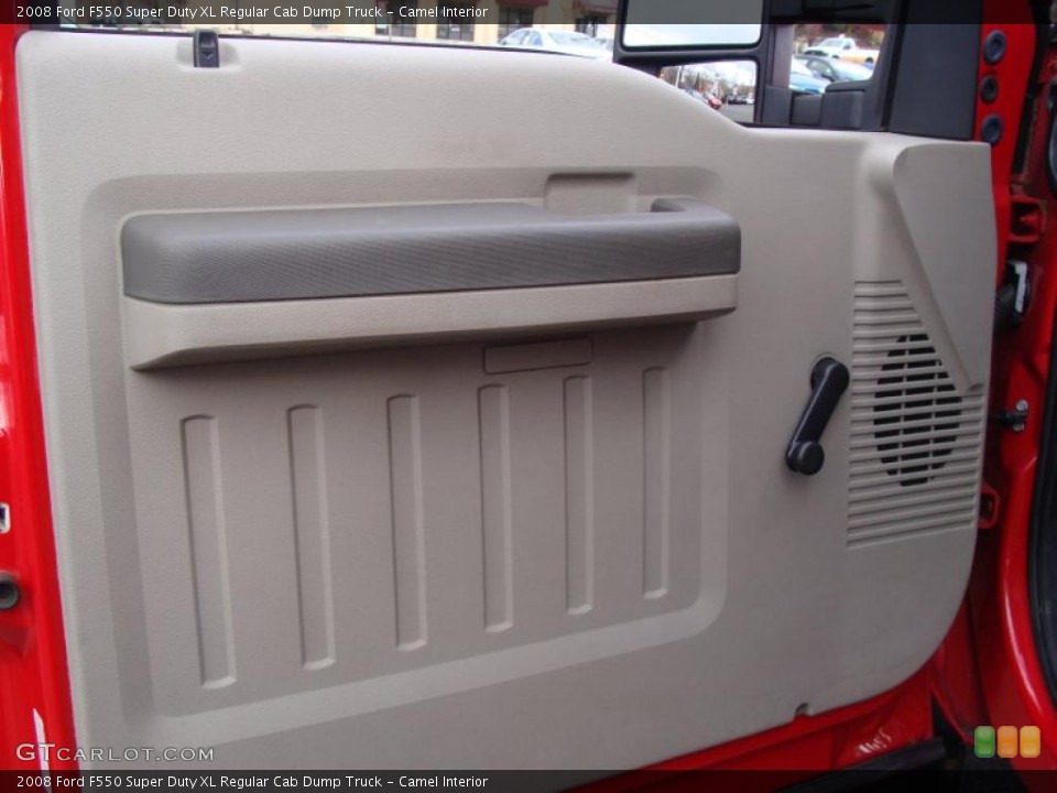Camel Interior Door Panel for the 2008 Ford F550 Super Duty XL Regular Cab Dump Truck #40195923
