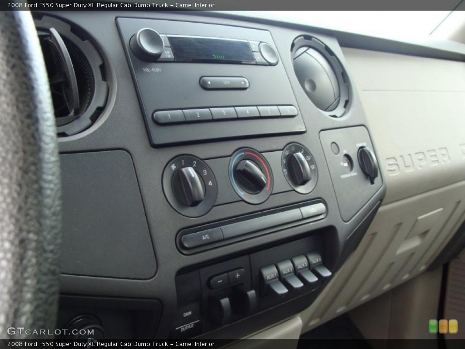 Camel Interior Controls for the 2008 Ford F550 Super Duty XL Regular Cab Dump Truck #40196011