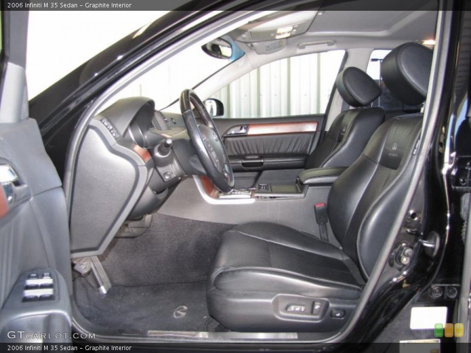 Graphite Interior Photo for the 2006 Infiniti M 35 Sedan #40197872