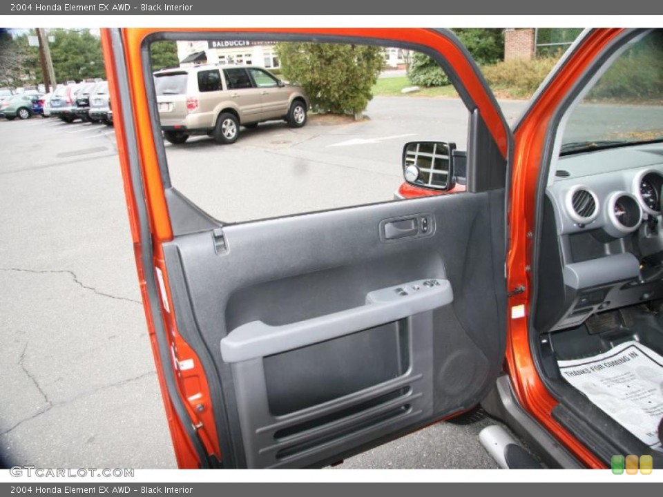 Black Interior Door Panel for the 2004 Honda Element EX AWD #40200492