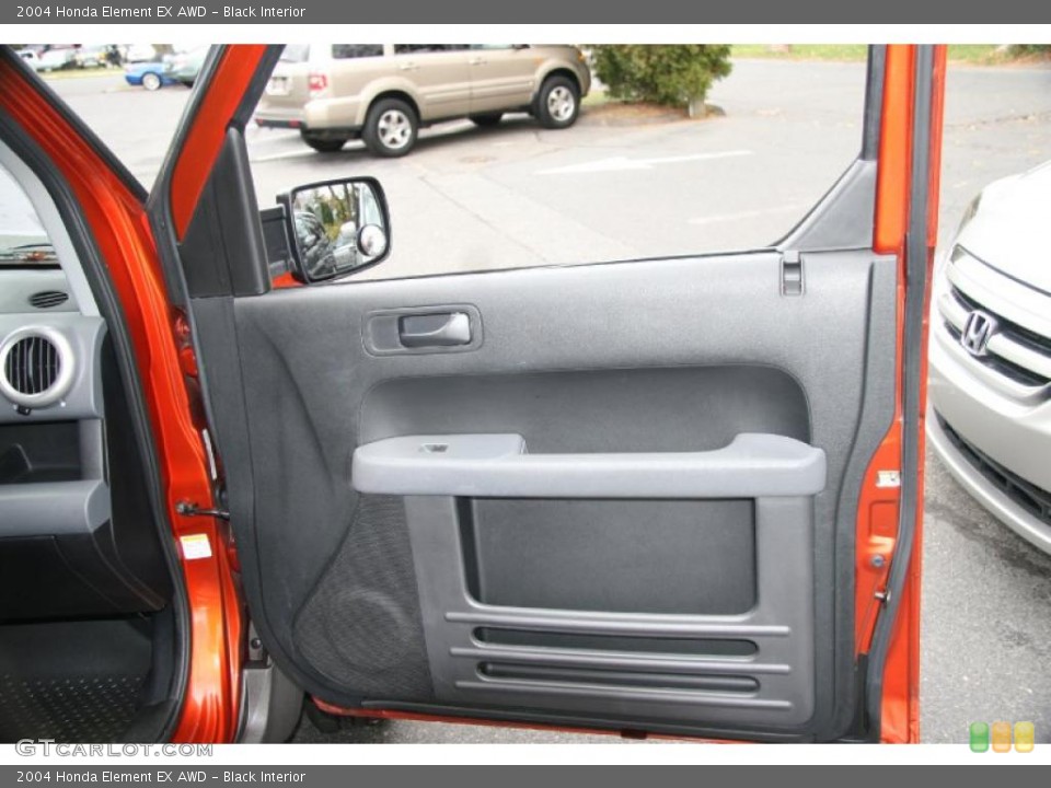 Black Interior Door Panel for the 2004 Honda Element EX AWD #40200528