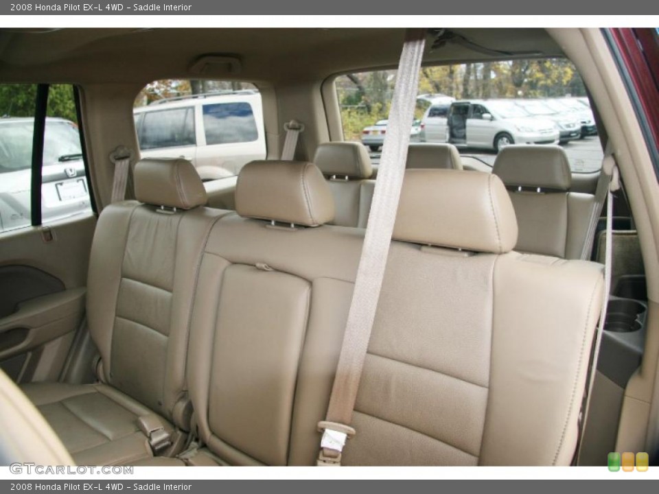 Saddle Interior Photo for the 2008 Honda Pilot EX-L 4WD #40200904