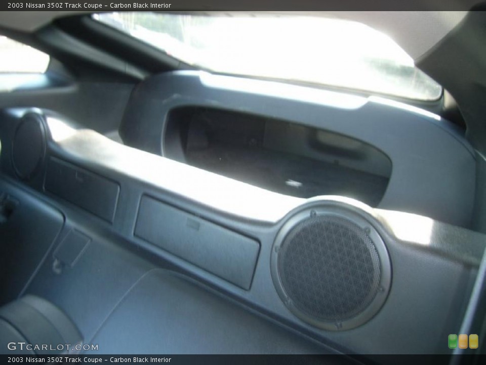 Carbon Black Interior Photo for the 2003 Nissan 350Z Track Coupe #40204108