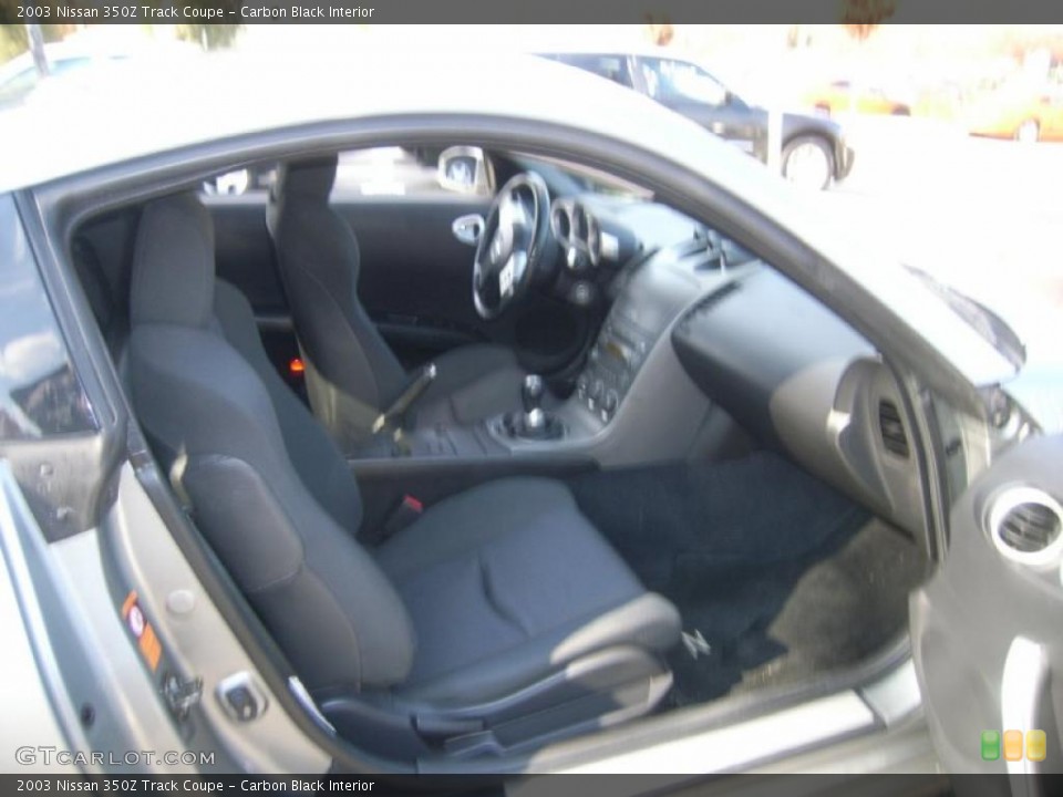 Carbon Black Interior Photo for the 2003 Nissan 350Z Track Coupe #40204156