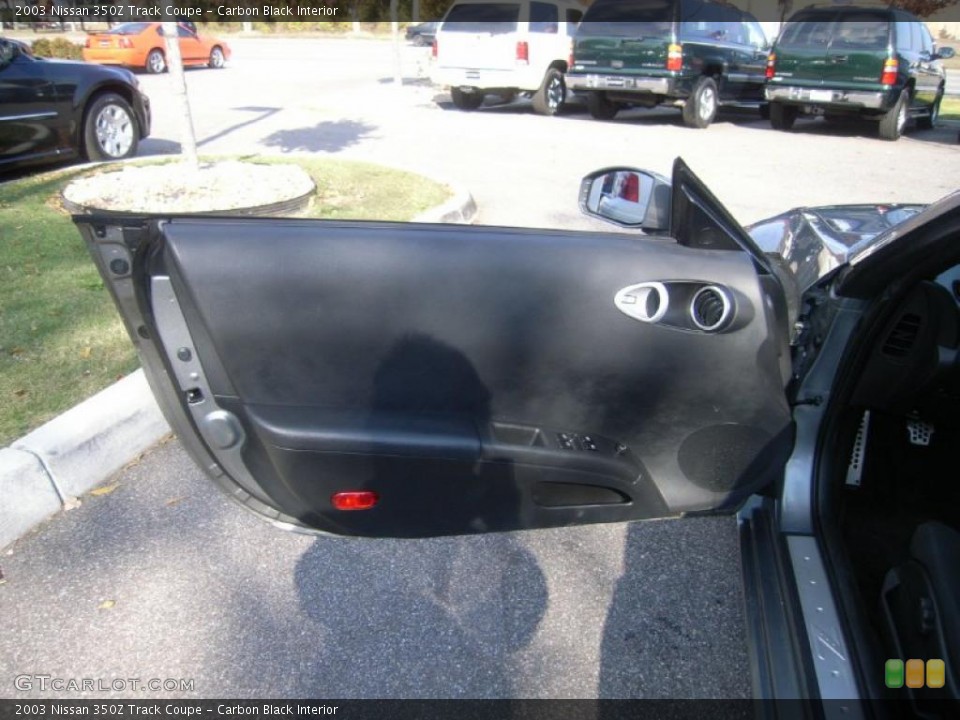 Carbon Black Interior Door Panel for the 2003 Nissan 350Z Track Coupe #40204164