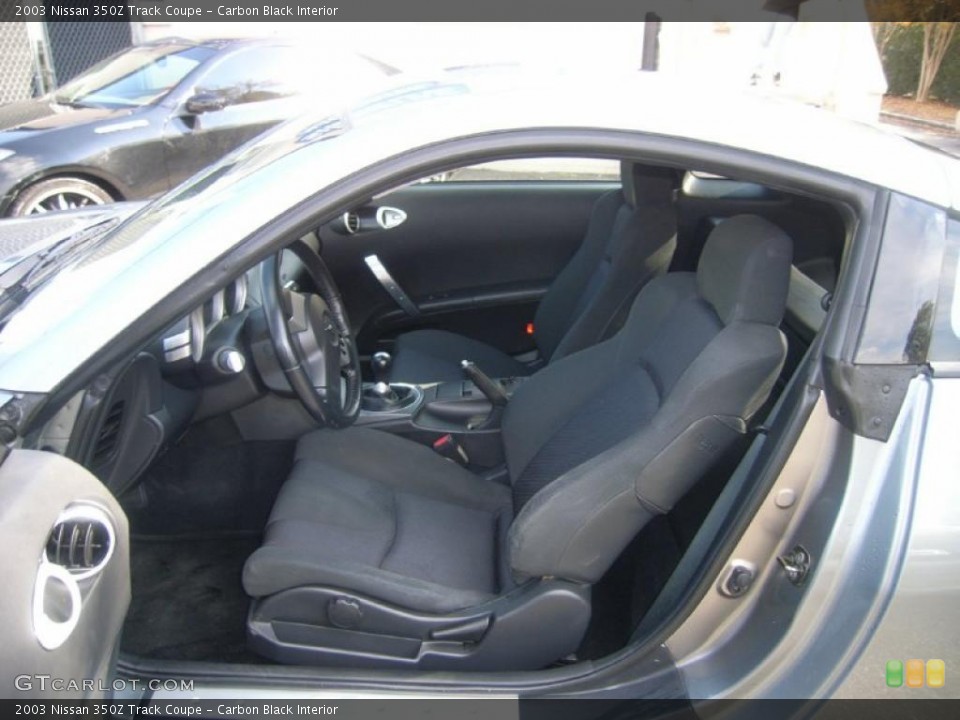 Carbon Black Interior Photo for the 2003 Nissan 350Z Track Coupe #40204188