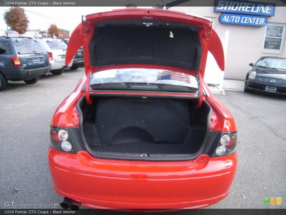 Black Interior Trunk for the 2004 Pontiac GTO Coupe #40204520