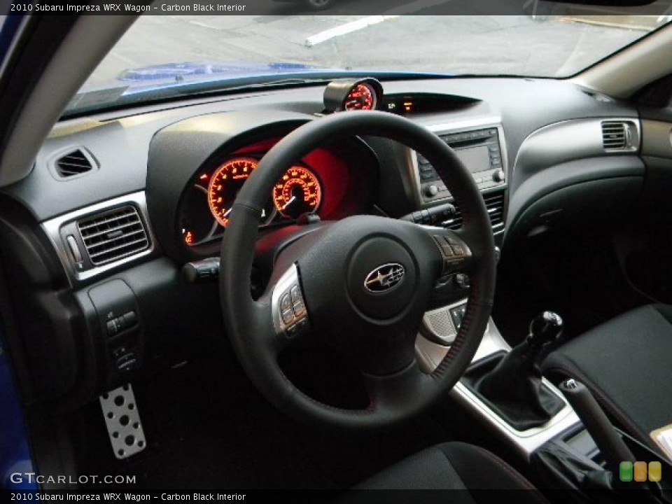 Carbon Black Interior Photo for the 2010 Subaru Impreza WRX Wagon #40205452