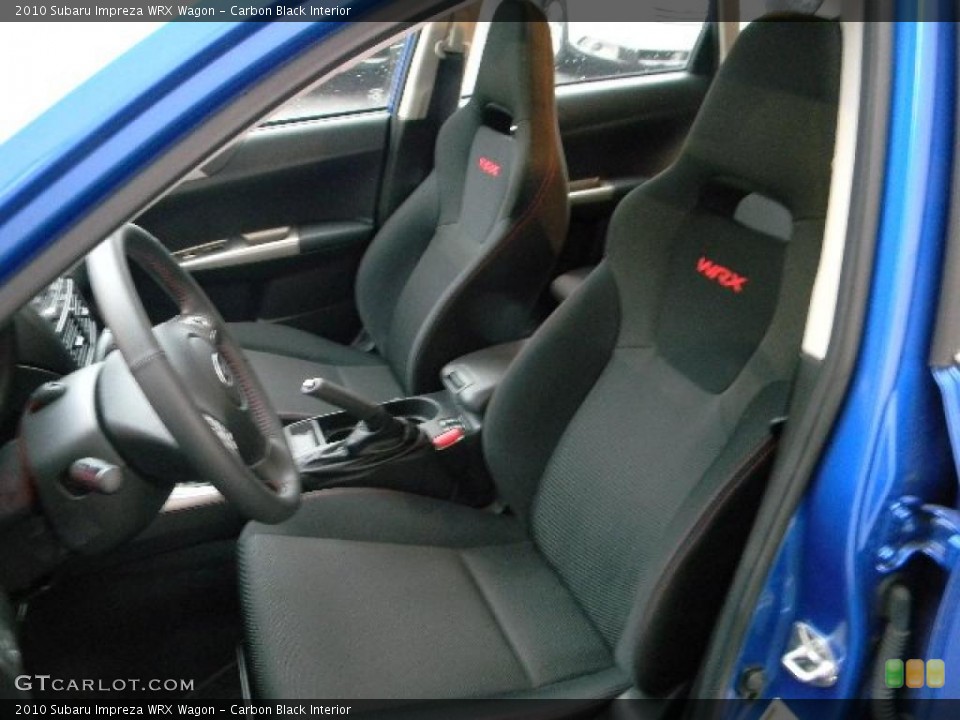 Carbon Black Interior Photo for the 2010 Subaru Impreza WRX Wagon #40205468