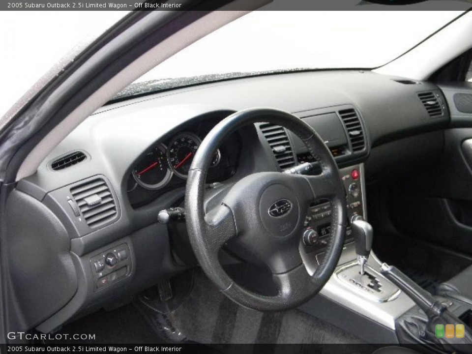 Off Black Interior Photo for the 2005 Subaru Outback 2.5i Limited Wagon #40206716