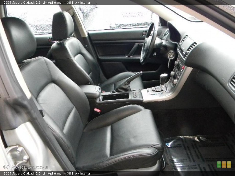 Off Black Interior Photo for the 2005 Subaru Outback 2.5i Limited Wagon #40206764