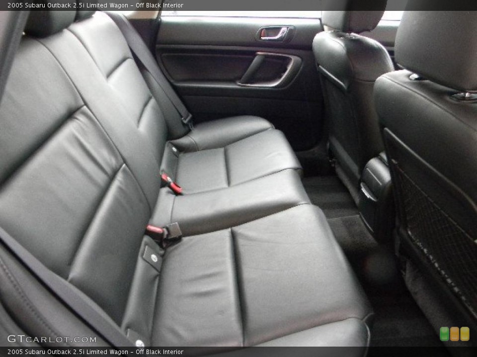 Off Black Interior Photo for the 2005 Subaru Outback 2.5i Limited Wagon #40206780