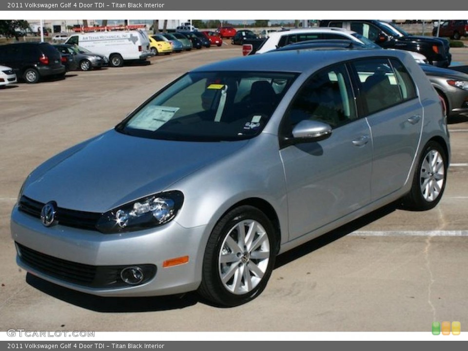 Titan Black Interior Photo for the 2011 Volkswagen Golf 4 Door TDI #40207728