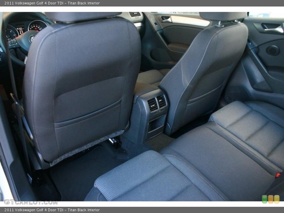 Titan Black Interior Photo for the 2011 Volkswagen Golf 4 Door TDI #40207952
