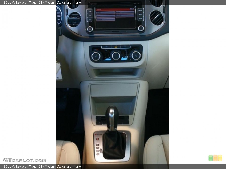 Sandstone Interior Transmission for the 2011 Volkswagen Tiguan SE 4Motion #40208244