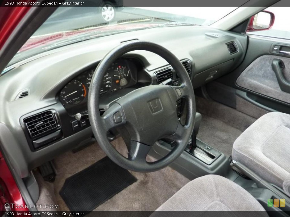 Gray 1993 Honda Accord Interiors