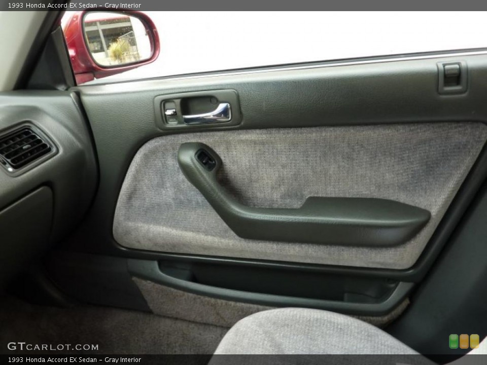 Gray Interior Door Panel for the 1993 Honda Accord EX Sedan #40208885