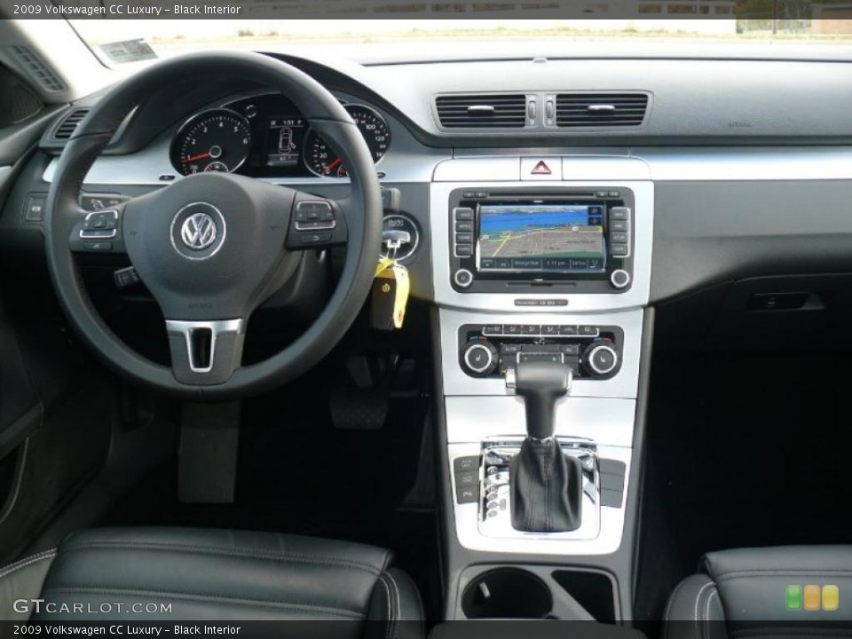 Black Interior Dashboard for the 2009 Volkswagen CC Luxury #40214101