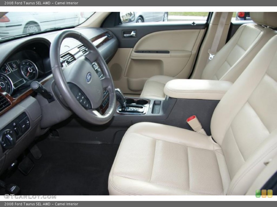 Camel Interior Photo for the 2008 Ford Taurus SEL AWD #40215565