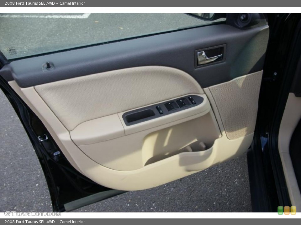 Camel Interior Door Panel for the 2008 Ford Taurus SEL AWD #40215577