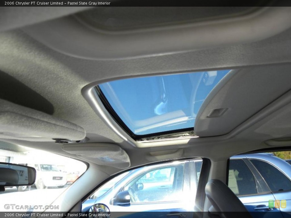 Pastel Slate Gray Interior Sunroof for the 2006 Chrysler PT Cruiser Limited #40216719