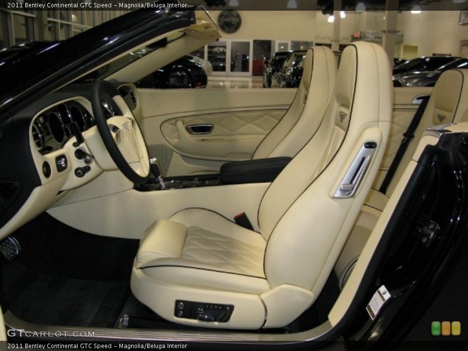 Magnolia/Beluga Interior Photo for the 2011 Bentley Continental GTC Speed #40223526