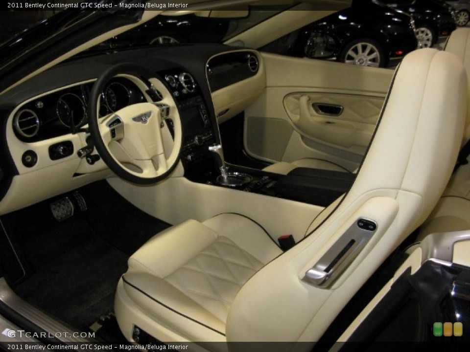 Magnolia/Beluga Interior Photo for the 2011 Bentley Continental GTC Speed #40223538