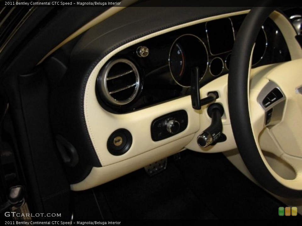 Magnolia/Beluga Interior Controls for the 2011 Bentley Continental GTC Speed #40223590