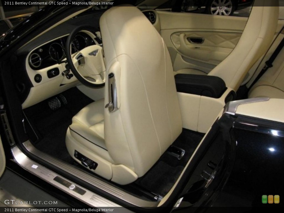 Magnolia/Beluga Interior Photo for the 2011 Bentley Continental GTC Speed #40223698