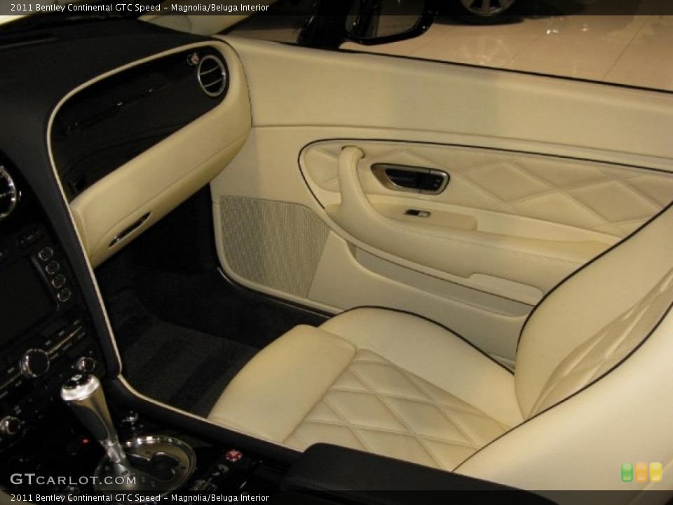 Magnolia/Beluga Interior Door Panel for the 2011 Bentley Continental GTC Speed #40223734