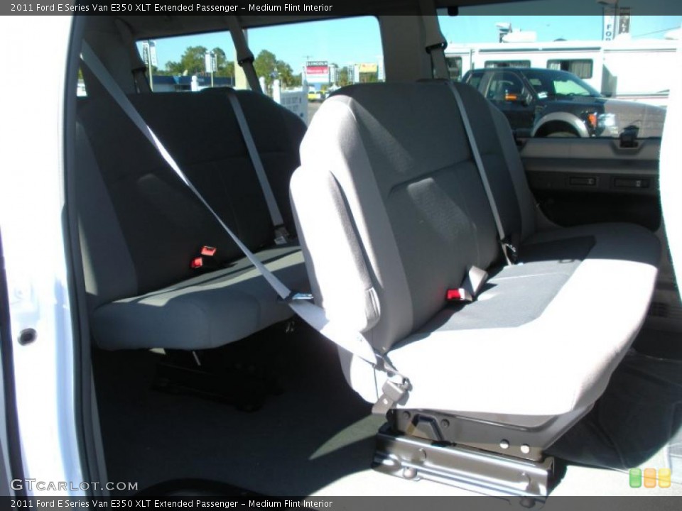 Medium Flint Interior Photo for the 2011 Ford E Series Van E350 XLT Extended Passenger #40223878