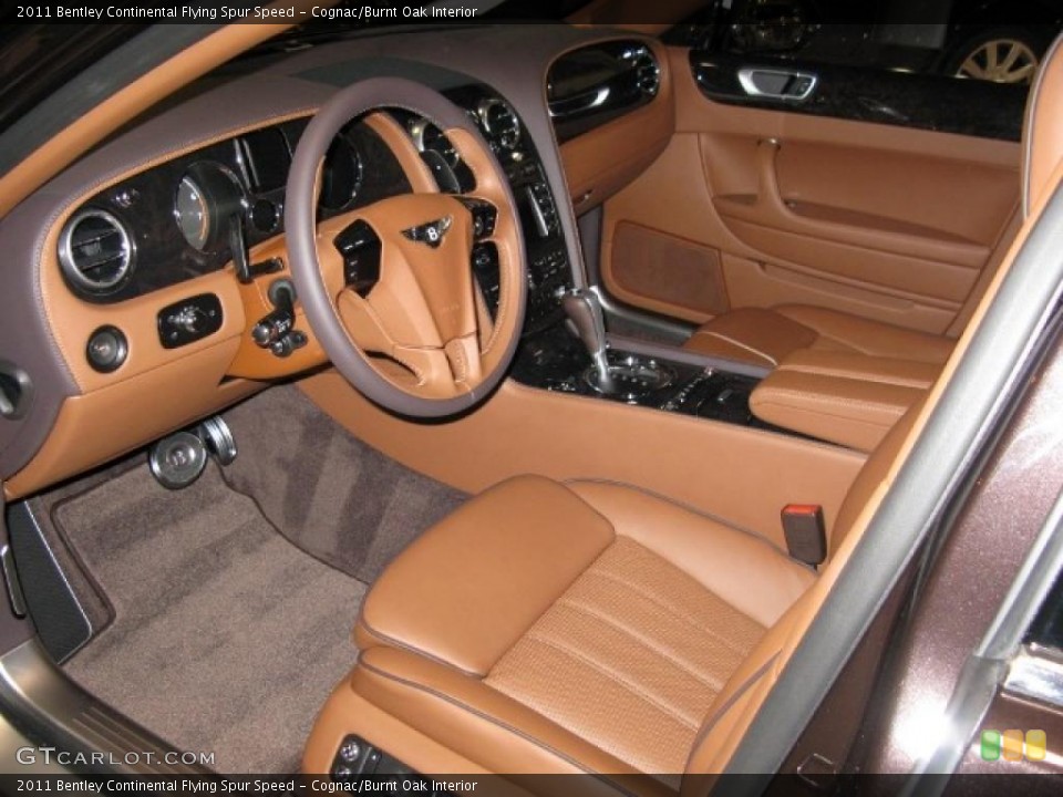Cognac/Burnt Oak Interior Photo for the 2011 Bentley Continental Flying Spur Speed #40223946