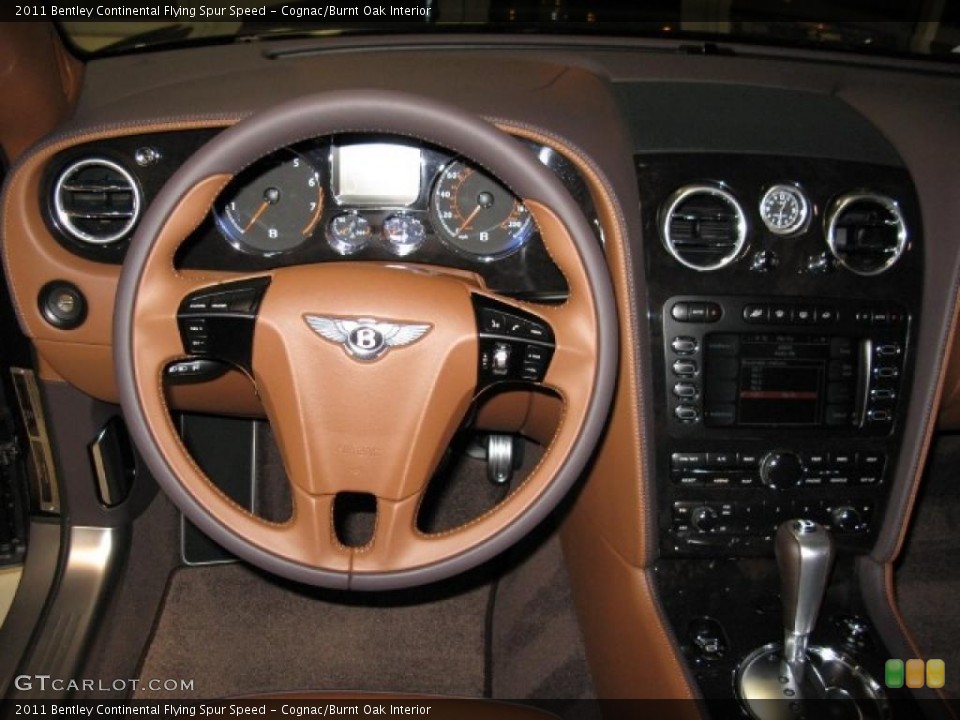 Cognac/Burnt Oak Interior Dashboard for the 2011 Bentley Continental Flying Spur Speed #40223962