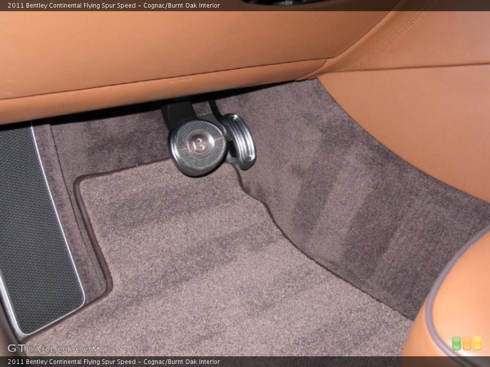 Cognac/Burnt Oak Interior Controls for the 2011 Bentley Continental Flying Spur Speed #40224010