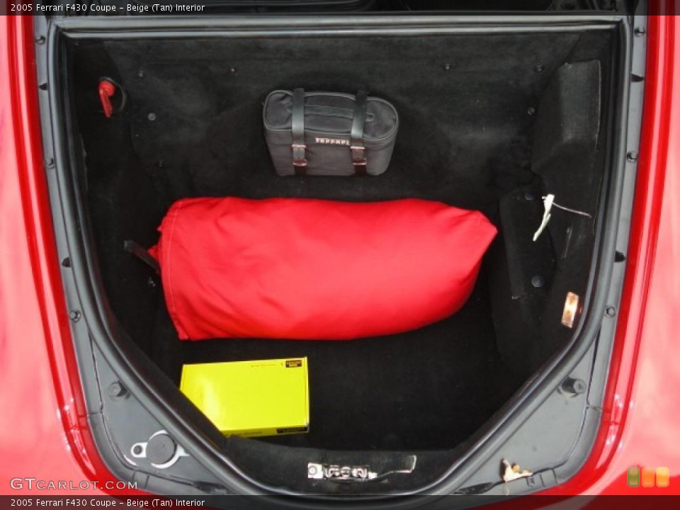 Beige (Tan) Interior Trunk for the 2005 Ferrari F430 Coupe #40224342
