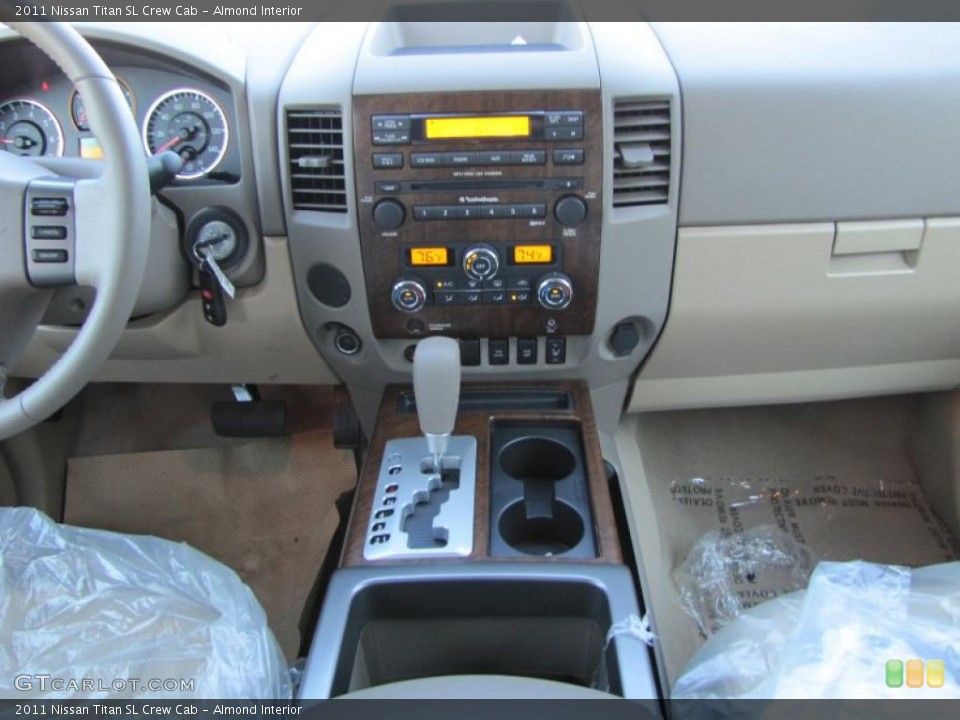 Almond Interior Dashboard for the 2011 Nissan Titan SL Crew Cab #40224490