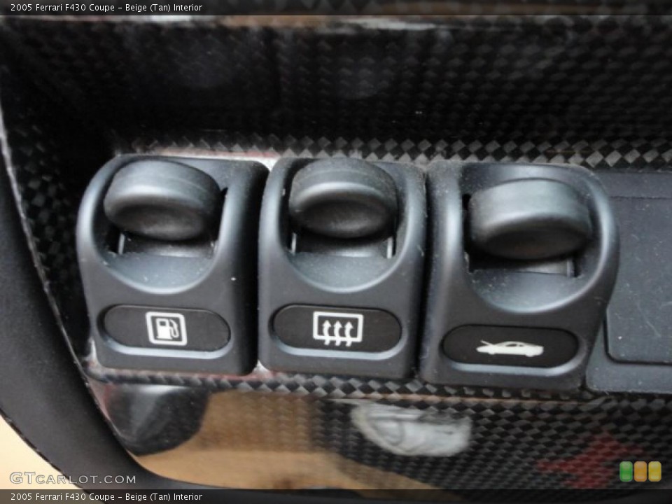 Beige (Tan) Interior Controls for the 2005 Ferrari F430 Coupe #40224626