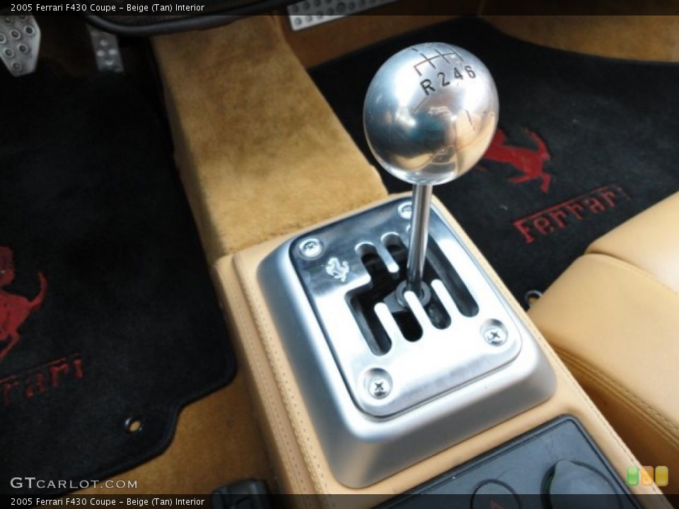 Beige (Tan) Interior Transmission for the 2005 Ferrari F430 Coupe #40224658