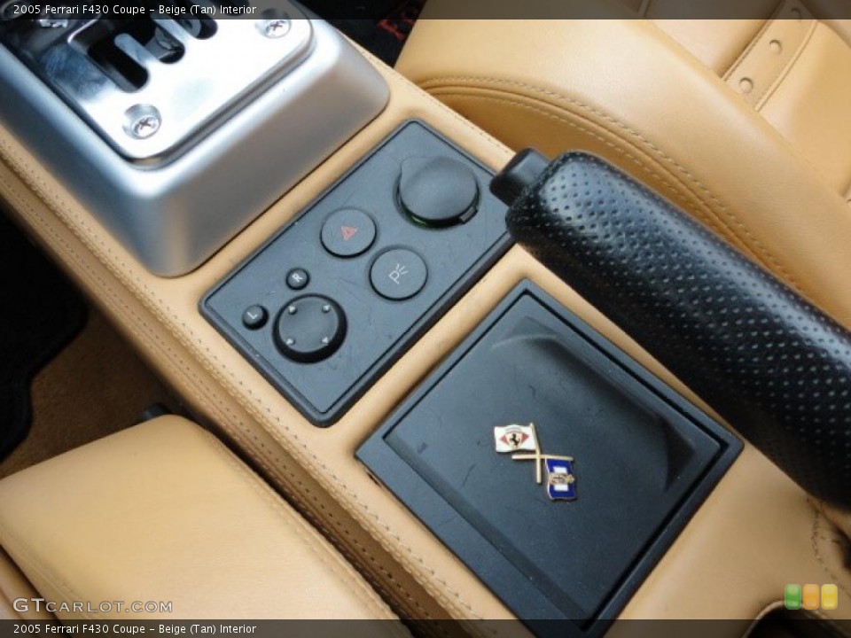 Beige (Tan) Interior Controls for the 2005 Ferrari F430 Coupe #40224670