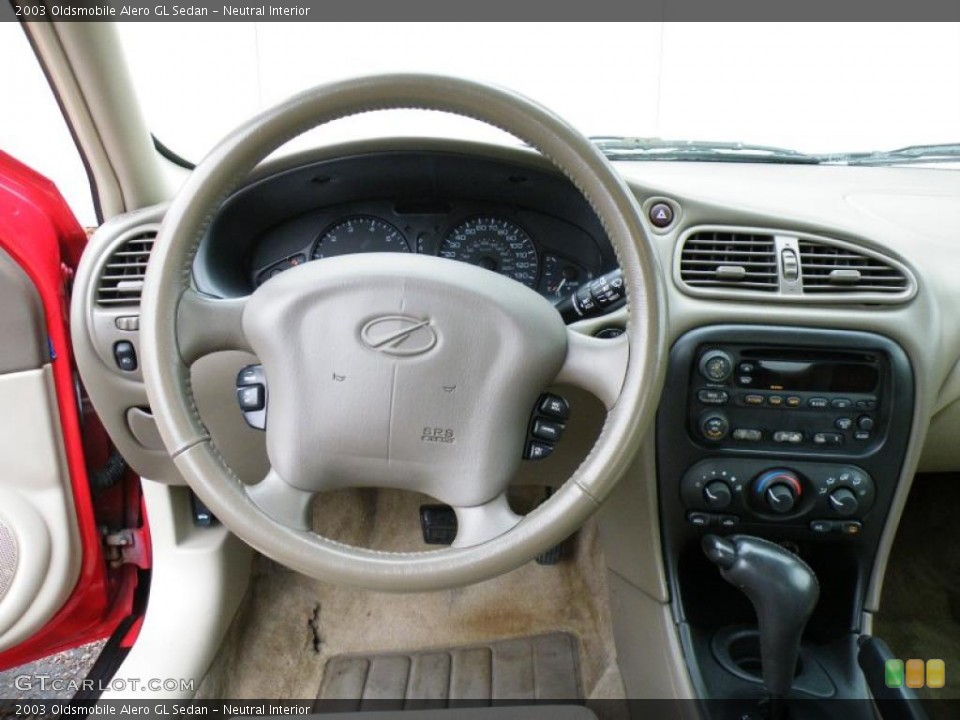Neutral Interior Dashboard for the 2003 Oldsmobile Alero GL Sedan #40226222