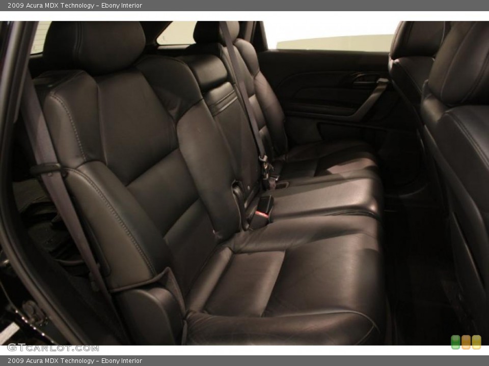 Ebony Interior Photo for the 2009 Acura MDX Technology #40226754