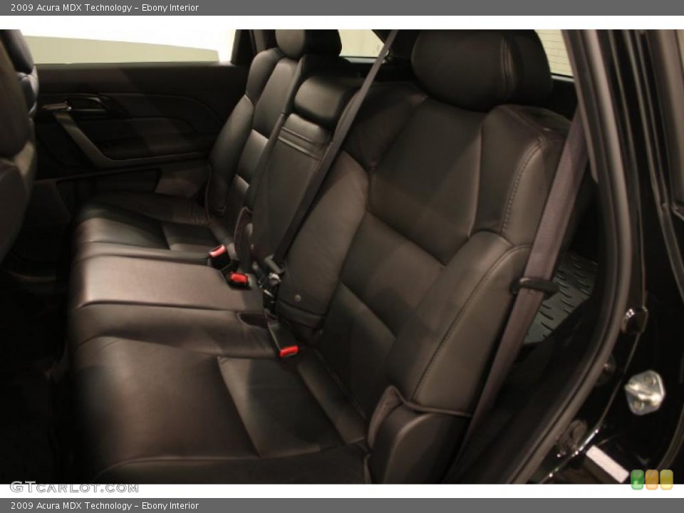 Ebony Interior Photo for the 2009 Acura MDX Technology #40226770