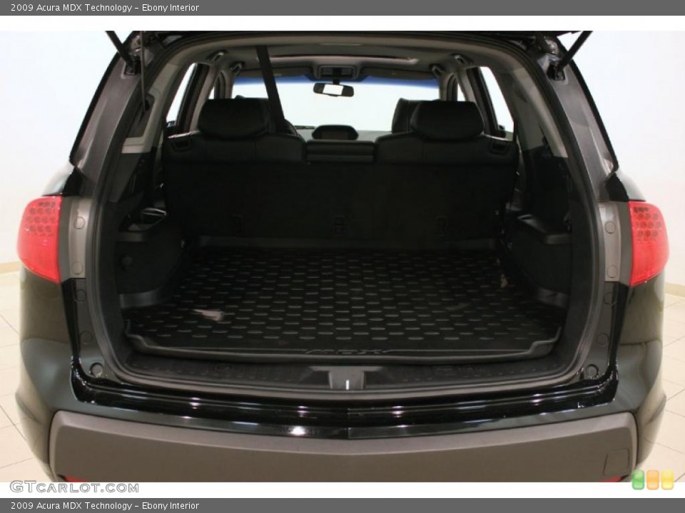 Ebony Interior Trunk for the 2009 Acura MDX Technology #40226806