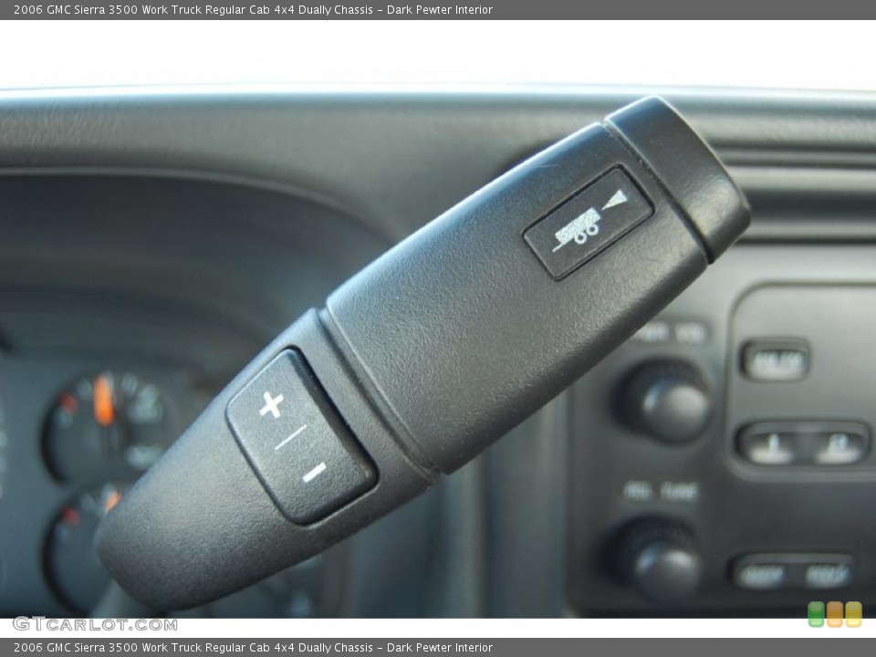 Dark Pewter Interior Controls for the 2006 GMC Sierra 3500 Work Truck Regular Cab 4x4 Dually Chassis #40229878