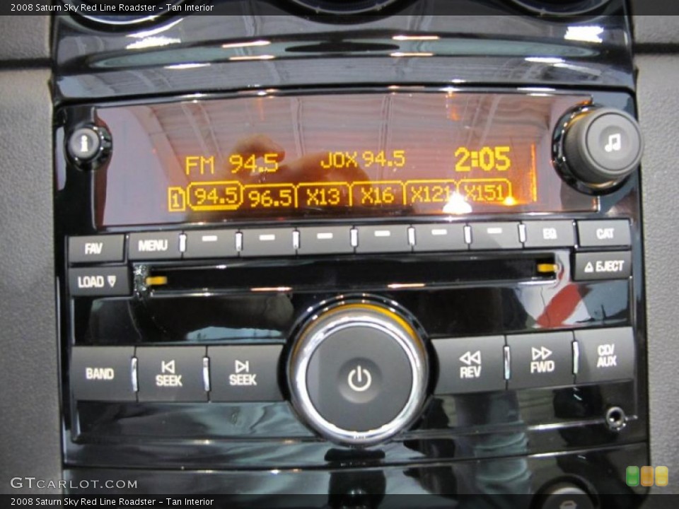 Tan Interior Controls for the 2008 Saturn Sky Red Line Roadster #40230658