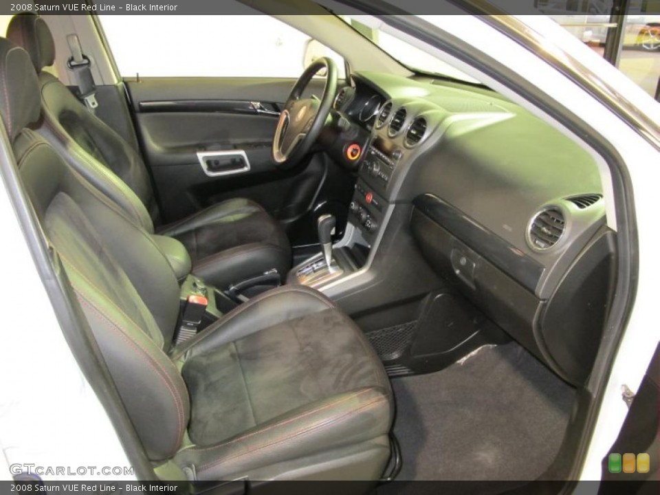 Black Interior Photo for the 2008 Saturn VUE Red Line #40231278