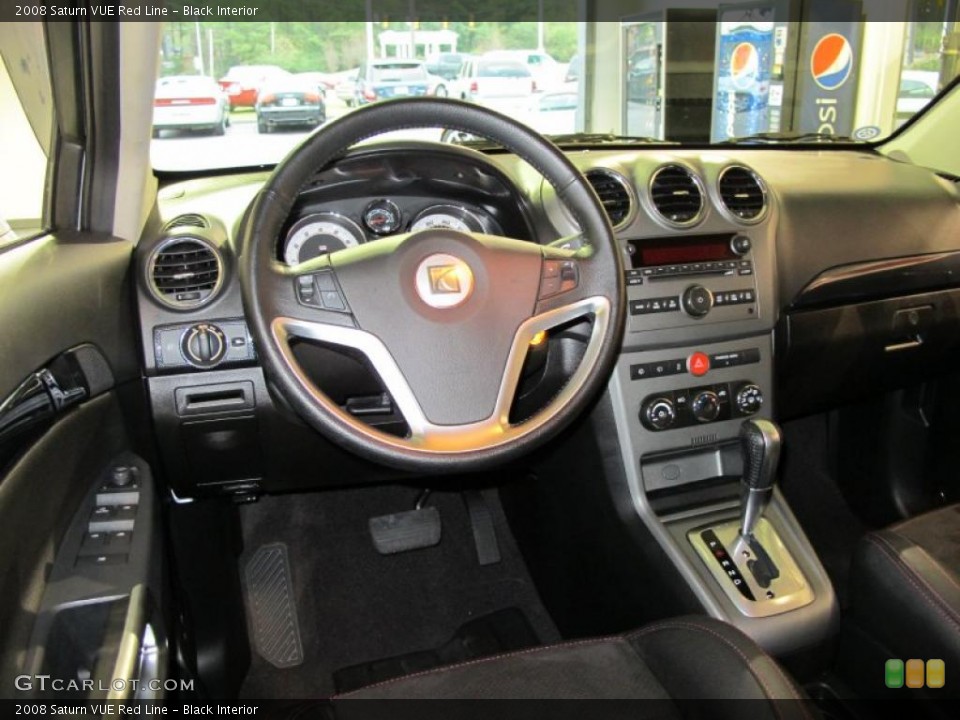 Black Interior Dashboard for the 2008 Saturn VUE Red Line #40231314