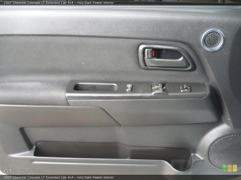 Very Dark Pewter Interior Door Panel for the 2007 Chevrolet Colorado LT Extended Cab 4x4 #40231522