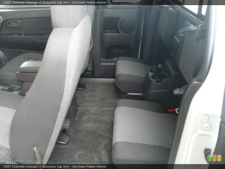 Very Dark Pewter Interior Photo for the 2007 Chevrolet Colorado LT Extended Cab 4x4 #40231574